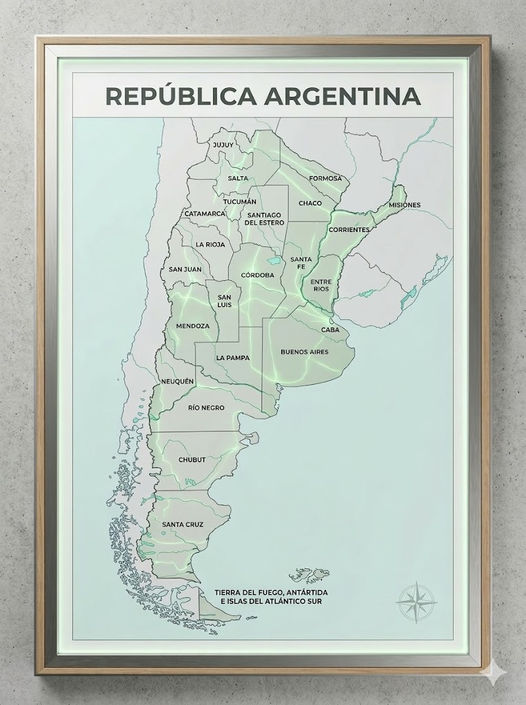 Mapa de vulnerabilidad térmica en Argentina